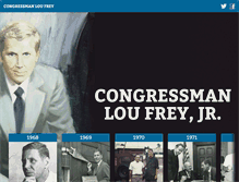 Tablet Screenshot of loufreyjr.com